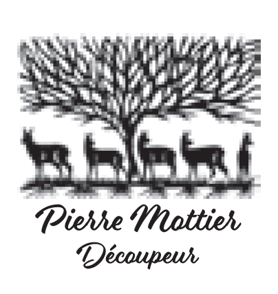 Pierre Mottier découpage - Logo